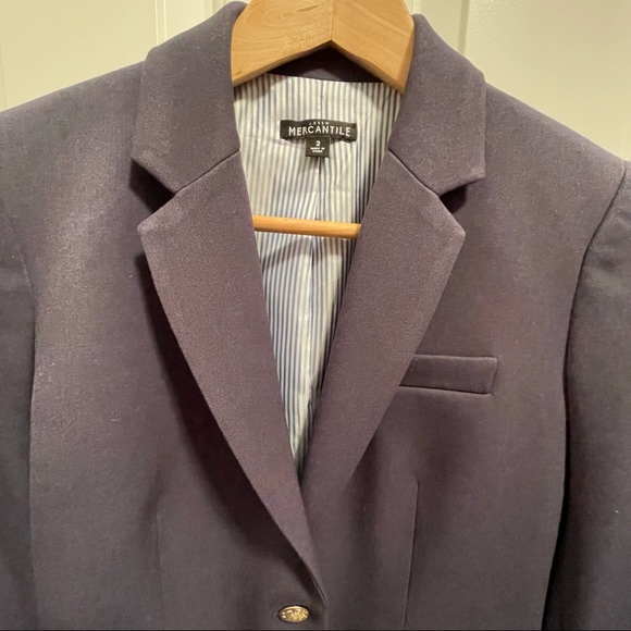 J Crew Schoolboy Blazer, Navy, 2 - Picture 3 of 4